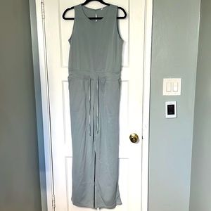 NWOT Misty blue sleeveless jump suit